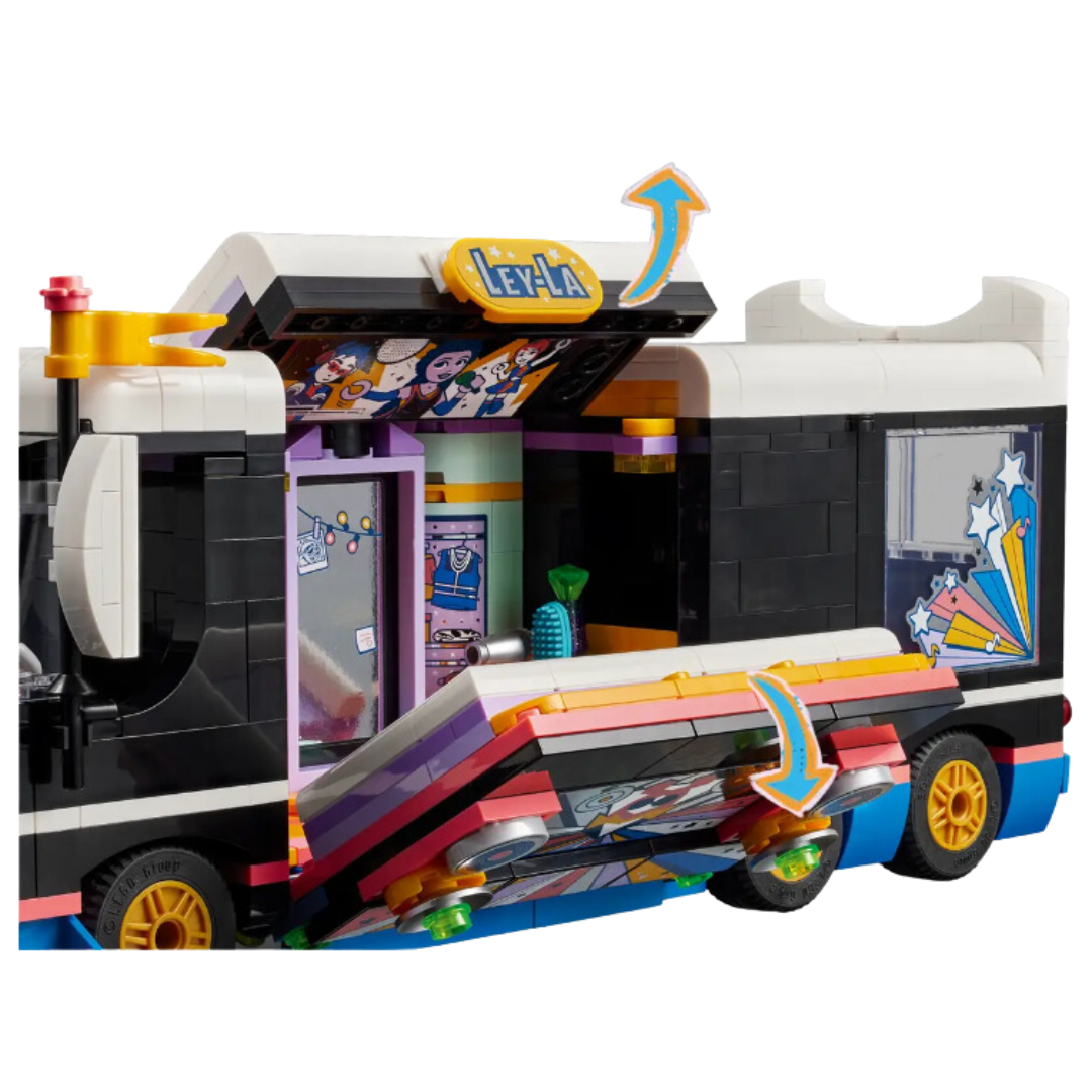 Lego Friends Pop Star Music Tour Bus