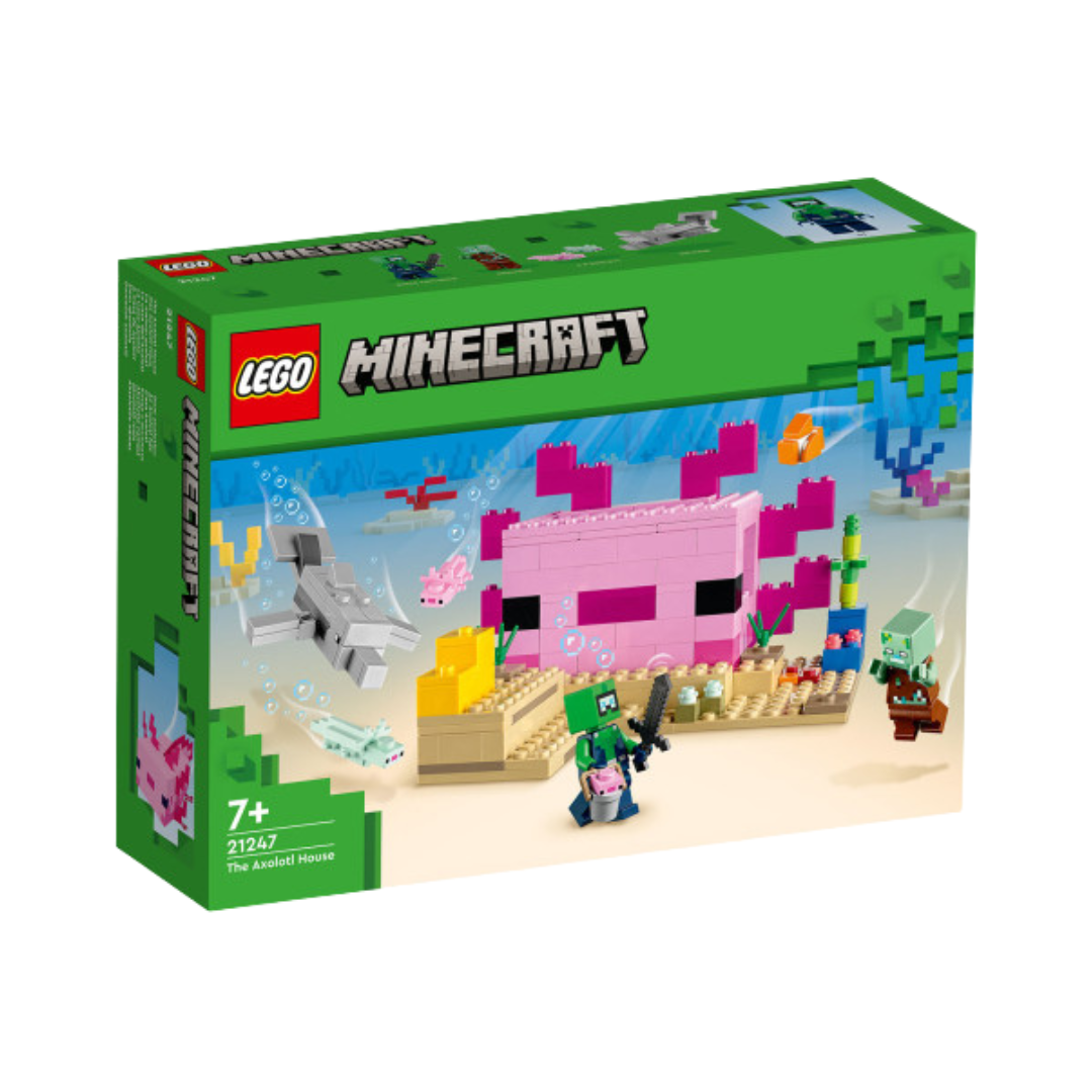 Lego Minecraft The Axolotl House