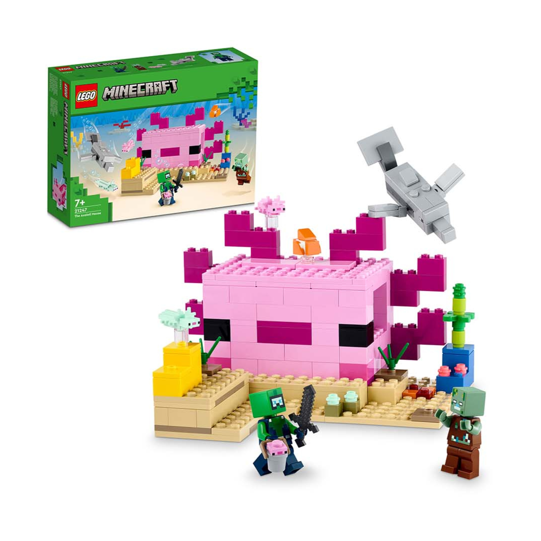 Lego Minecraft The Axolotl House