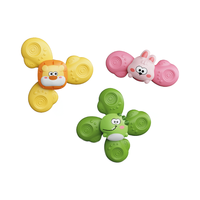 Kodomo Playhouse Spinner Toy Set 3pc