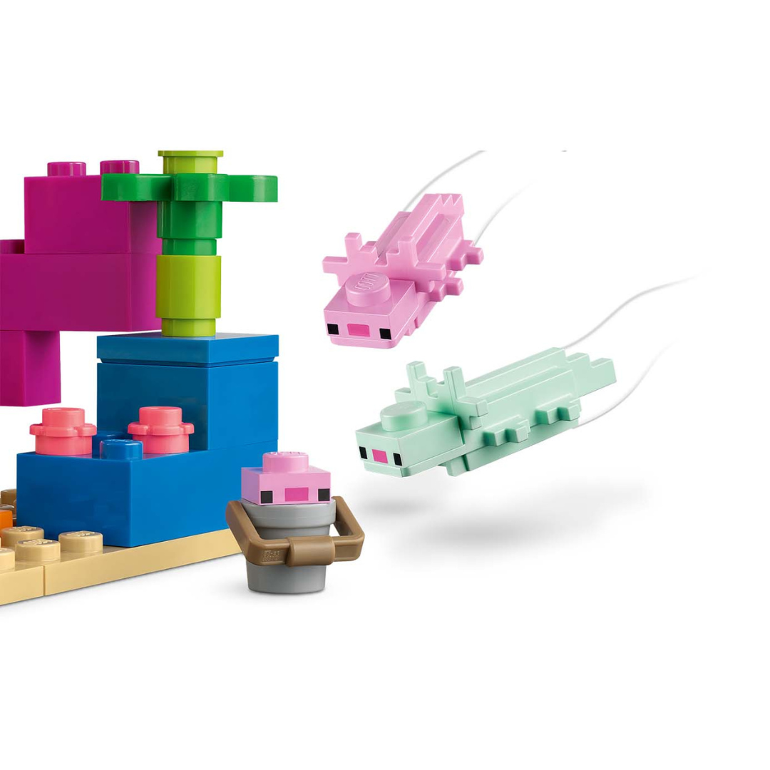 Lego Minecraft The Axolotl House