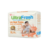 UltraFresh Ultra Thin Pull-Up Diapers 30's