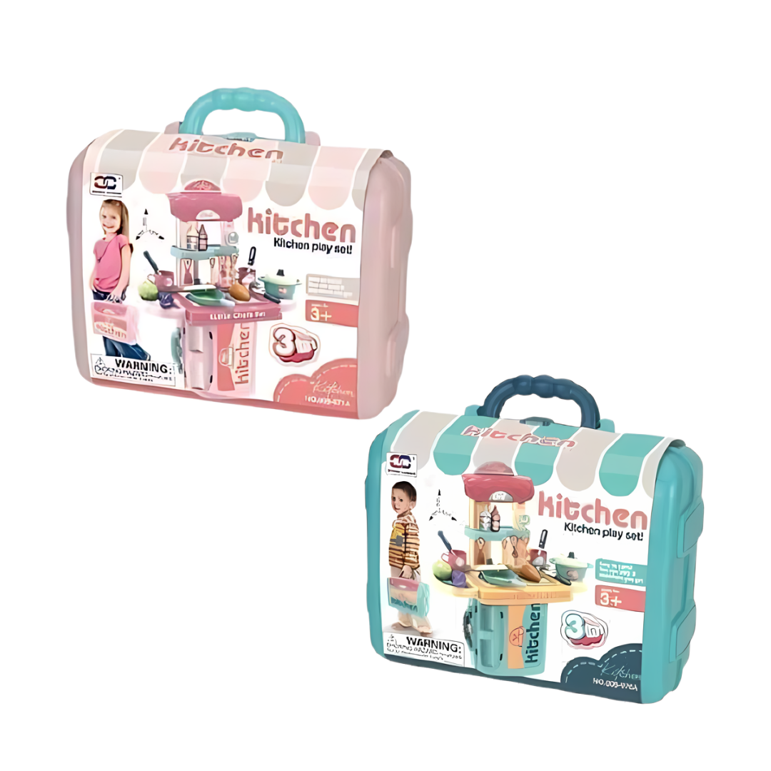 Kodomo Playhouse 3-in-1 Kitchen Set