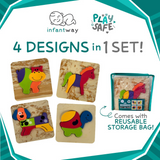 Infantway Playsafe Lil Beginners Foam Puzzle Set