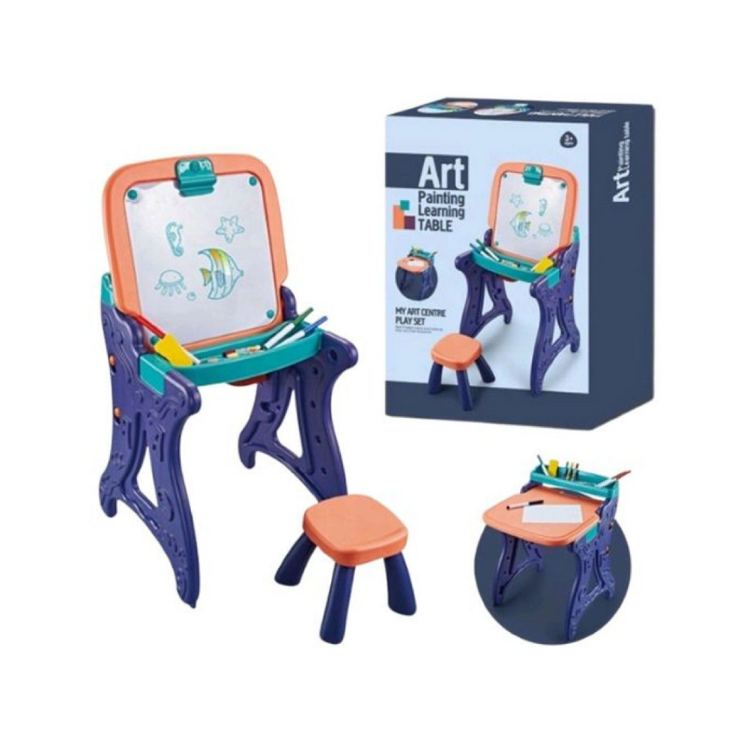 Kodomo Playhouse Art Easel & Table Set