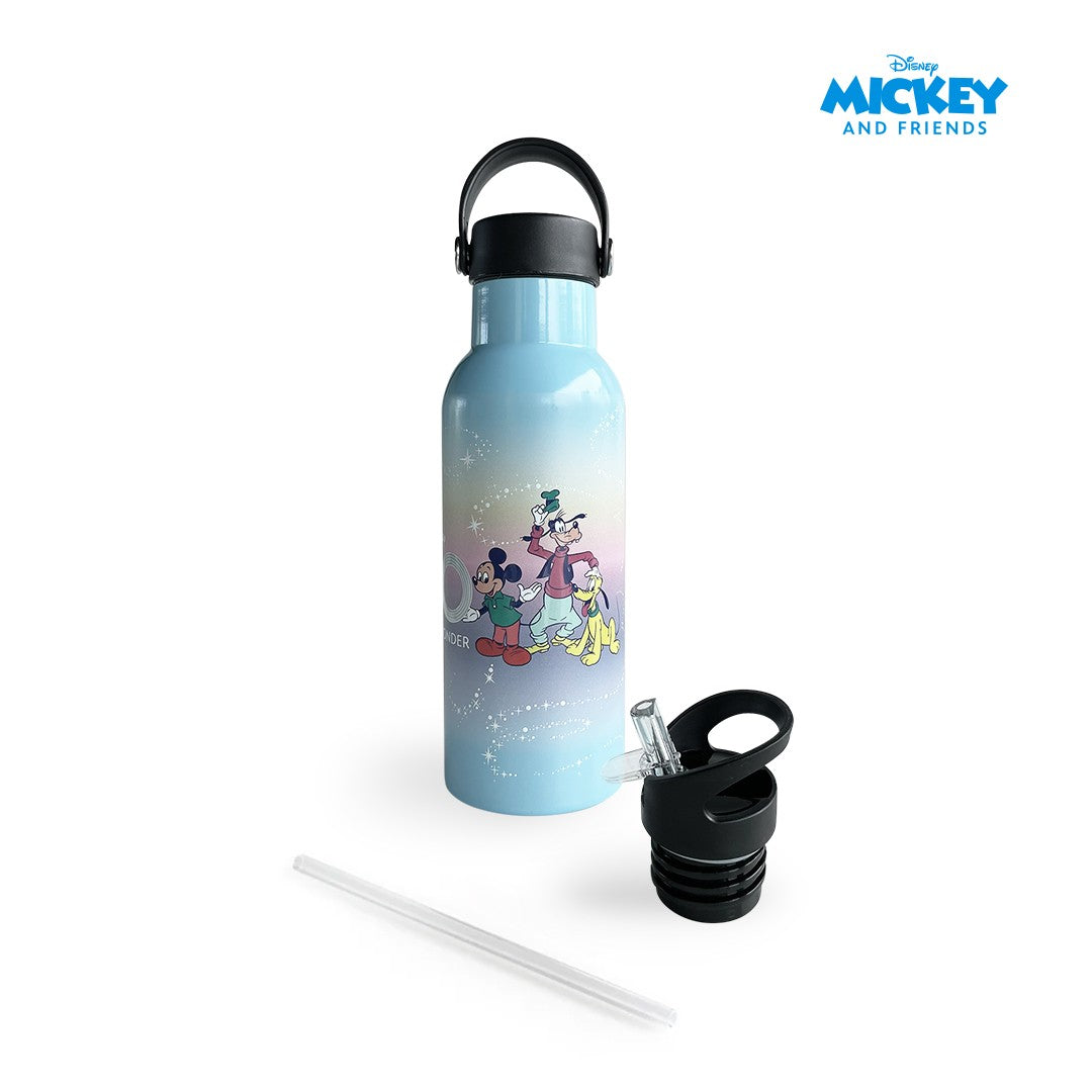 Zippies Lab Disney Insulated Water Bottle 483ml with 2 Types of Caps