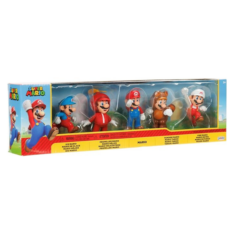 Super Mario Nintendo 2.5 Inch 5PK: Mario
