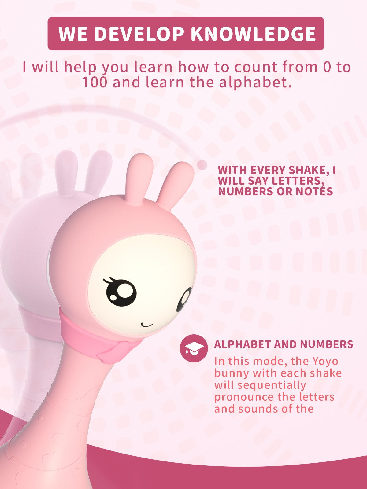 Alilo Yoyo Shake and Tell Rattle