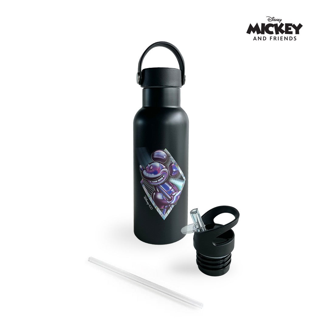 Zippies Lab Disney Insulated Water Bottle 483ml with 2 Types of Caps