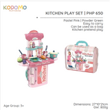 Kodomo Playhouse 3-in-1 Kitchen Set