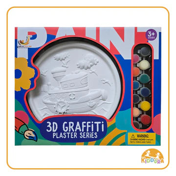 Kiddora 3D Graffiti Plaster Painting Set