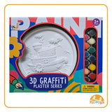 Kiddora 3D Graffiti Plaster Painting Set