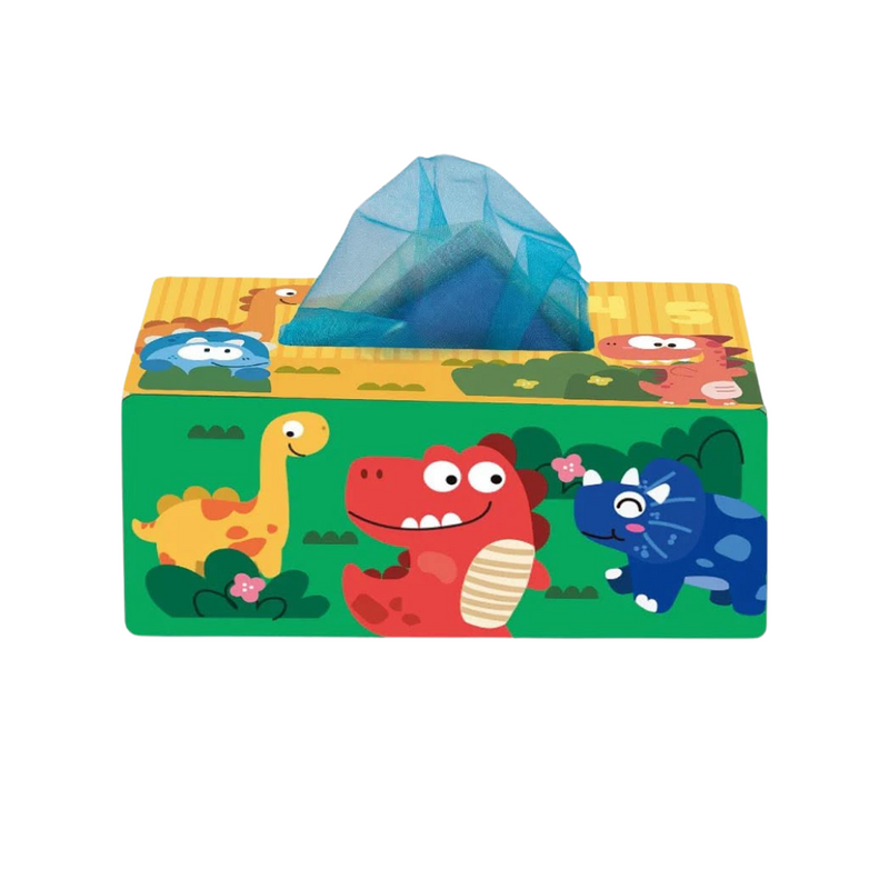 Kodomo Playhouse Infant Sensory Tissue Box Toy