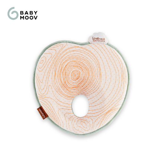 Babymoov Lovenest Natural Care Anti-Bacterial Anti Flat-Head Ergonomic Pillow