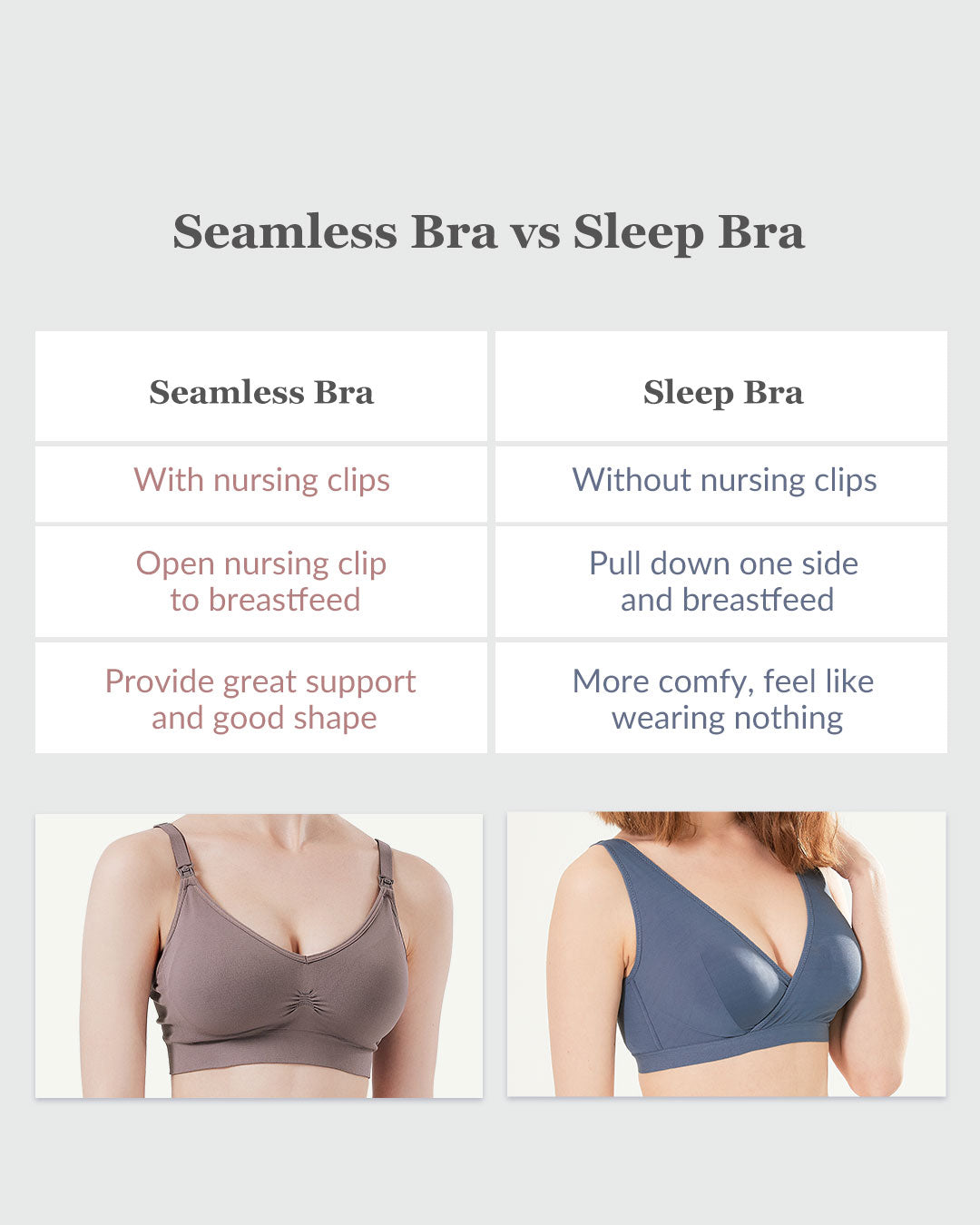Mamaway Ultra Silky Crossover Sleeping & Nursing Bra