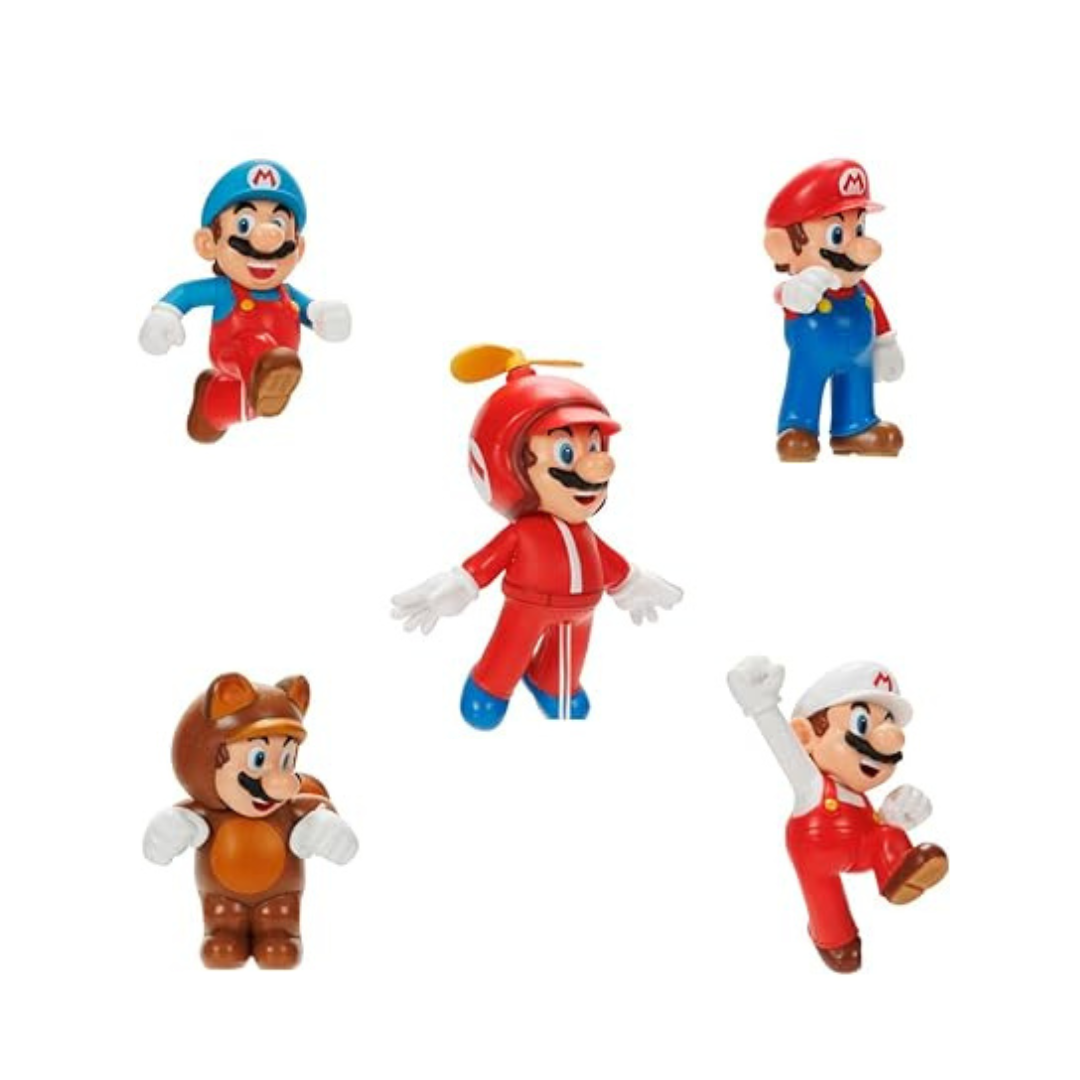 Super Mario Nintendo 2.5 Inch 5PK: Mario