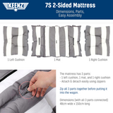 Keenz 7S 1.0 Accessory - 2 Sided Mattress