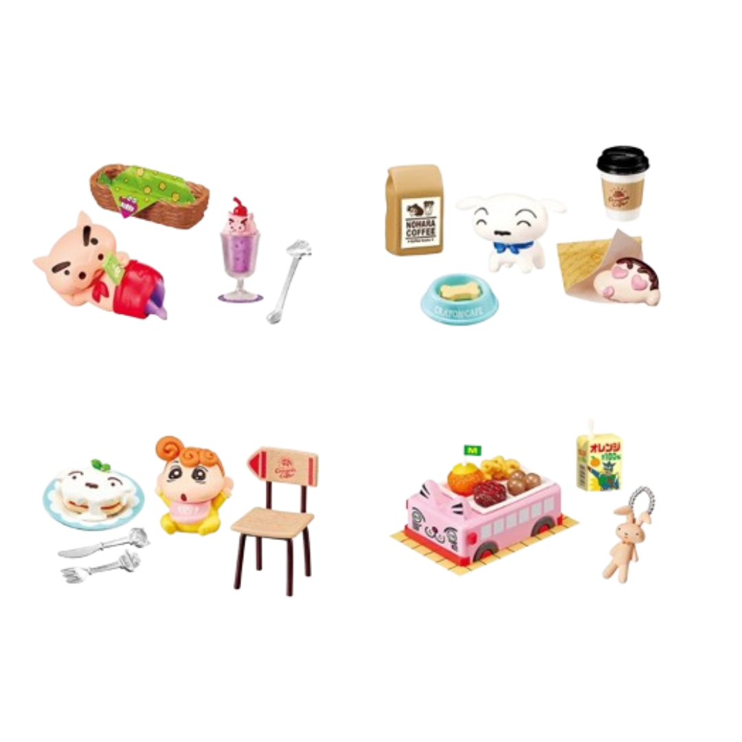 Re-Ment Crayon Shinchan Cafe Blind Box