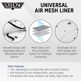 Keenz Universal Air Mesh Liner