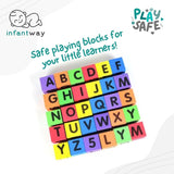 Infantway Playsafe Spell n’ Count Soft Building Blocks