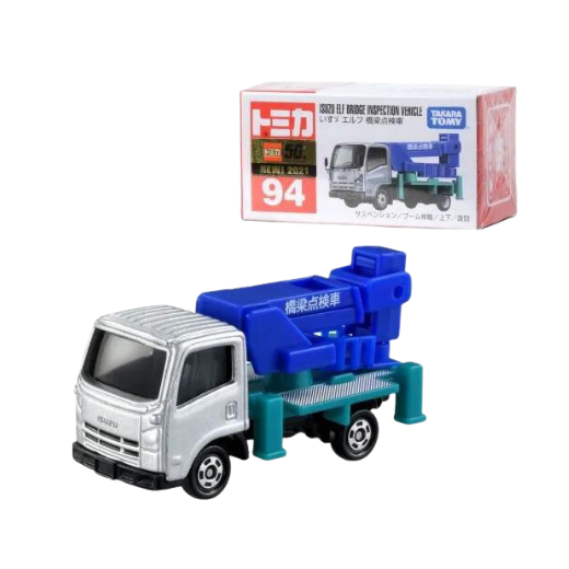 Tomica No.94-9 Isuzu Elf Bridge Inspection Car '21