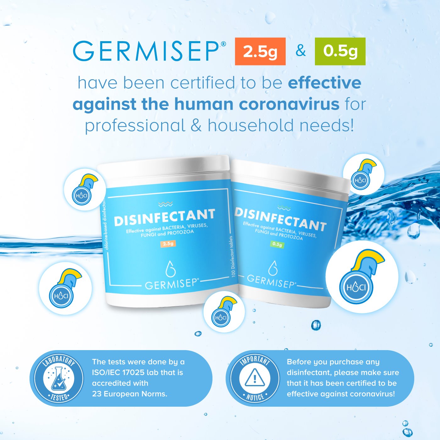 Germisep Disinfectant Tablet