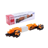 Tomica No.127 Mercedes Benz 4850 Schnabel Trailer
