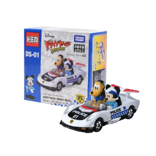 Tomica DS-01 Drive Saver Disney Mickey Mouse & Buddy Police