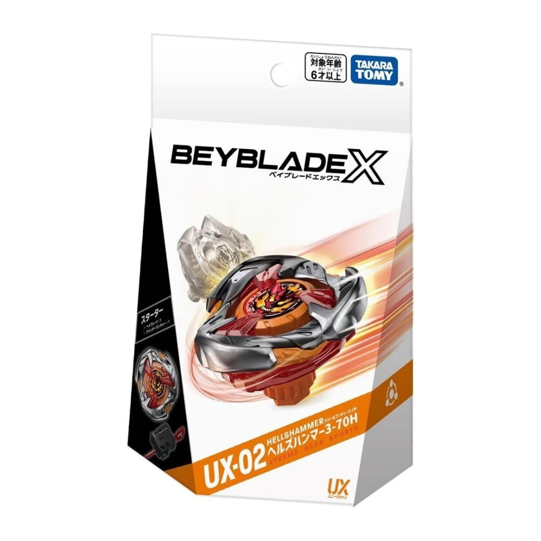 Beyblade X UX-02 Starter Hell's Hammer 3-70H (914488)