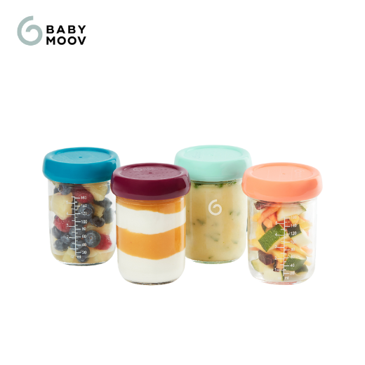 Babymoov Babybowls Hermetic Glass Storage Containers