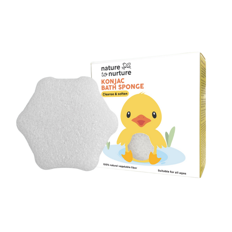 Nature To Nurture Konjac Baby Bath Sponge