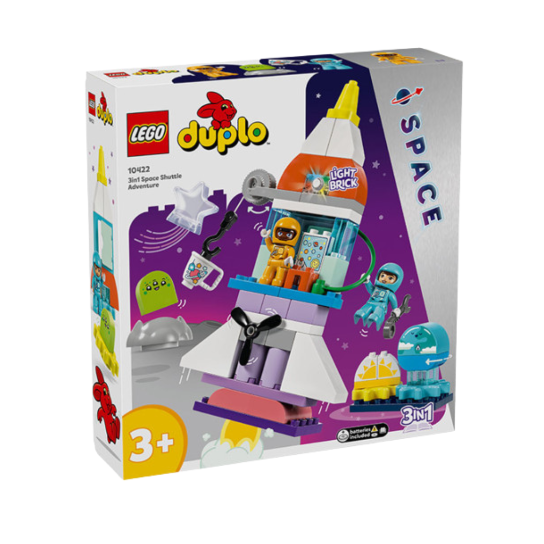 Lego Duplo 3-in-1 Space Shuttle Adventure