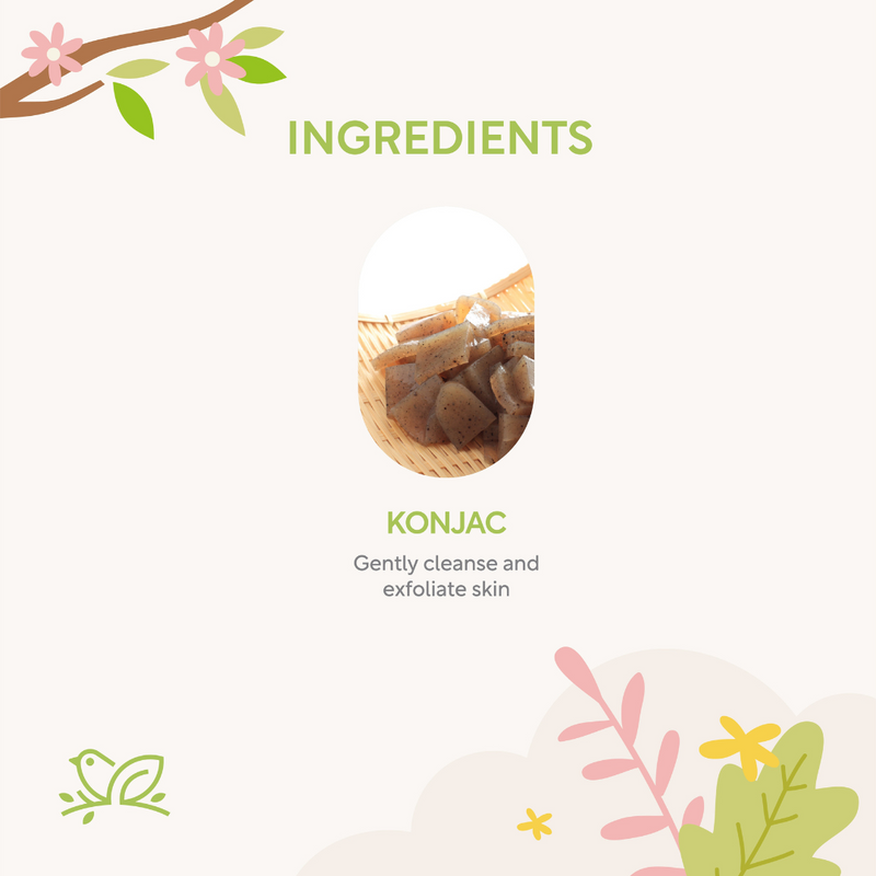 Nature To Nurture Konjac Baby Bath Sponge