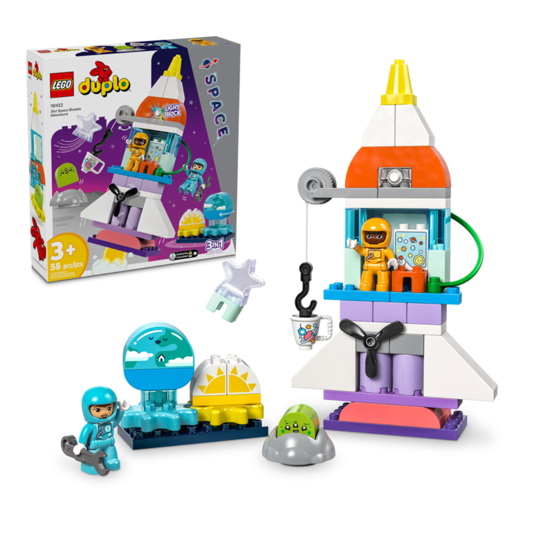 Lego Duplo 3-in-1 Space Shuttle Adventure