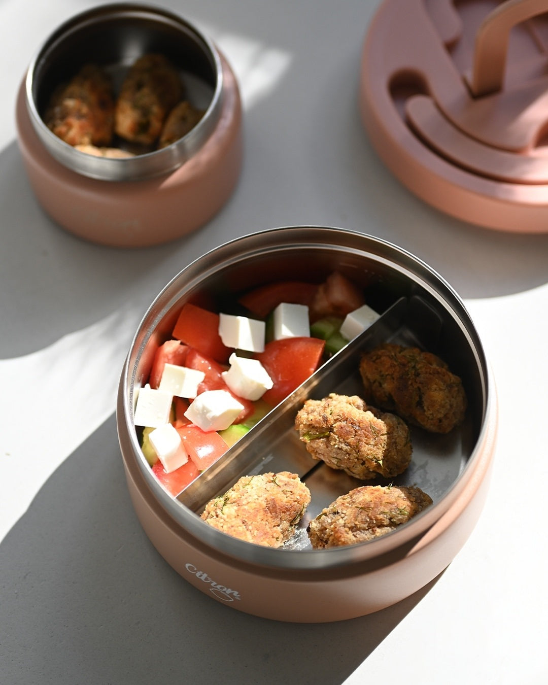 Citron Large Thermal Food Jar 400ml