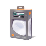 NumNum Baby Self-Feeding Starter Kit - Grey & Green with Bowl