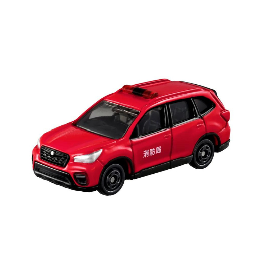 Tomica No.99-10 Subaru Forester Fire Command Car '23