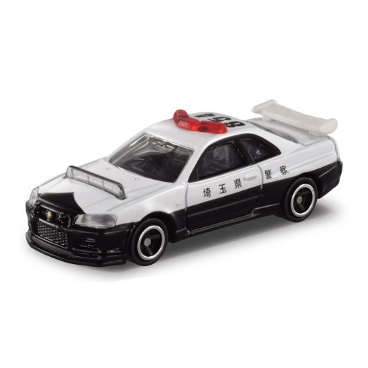 Tomica No.1 Nissan Skyline GT-R (BNR34) Police Car