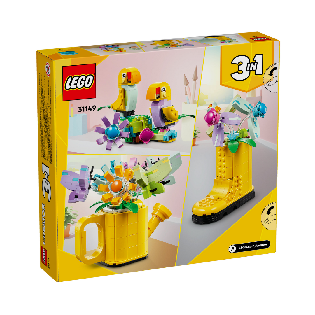 Lego Creator 3-in-1 Flowers in Watering Can