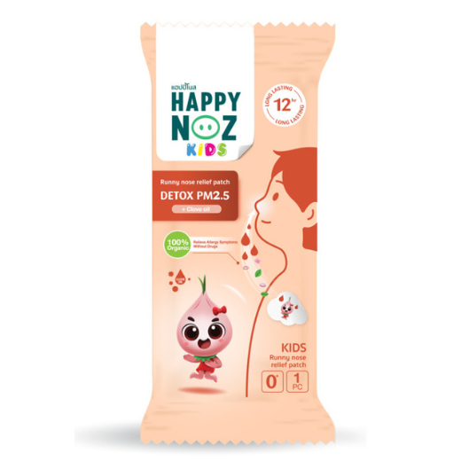 Happy Noz Organic Onion Sticker Detox PM 2.5 6's
