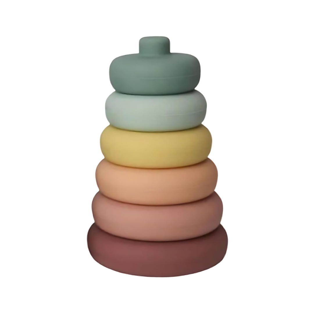 Kodomo Playhouse Silicone Round Stacking Toy