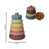 Kodomo Playhouse Silicone Round Stacking Toy