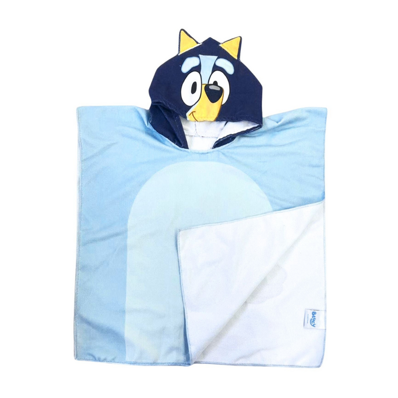 Totsafe Bluey & Bingo Microfiber Poncho Towel
