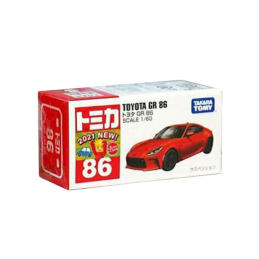 Tomica No.86-9 Toyota GR 86 (SPX26T)