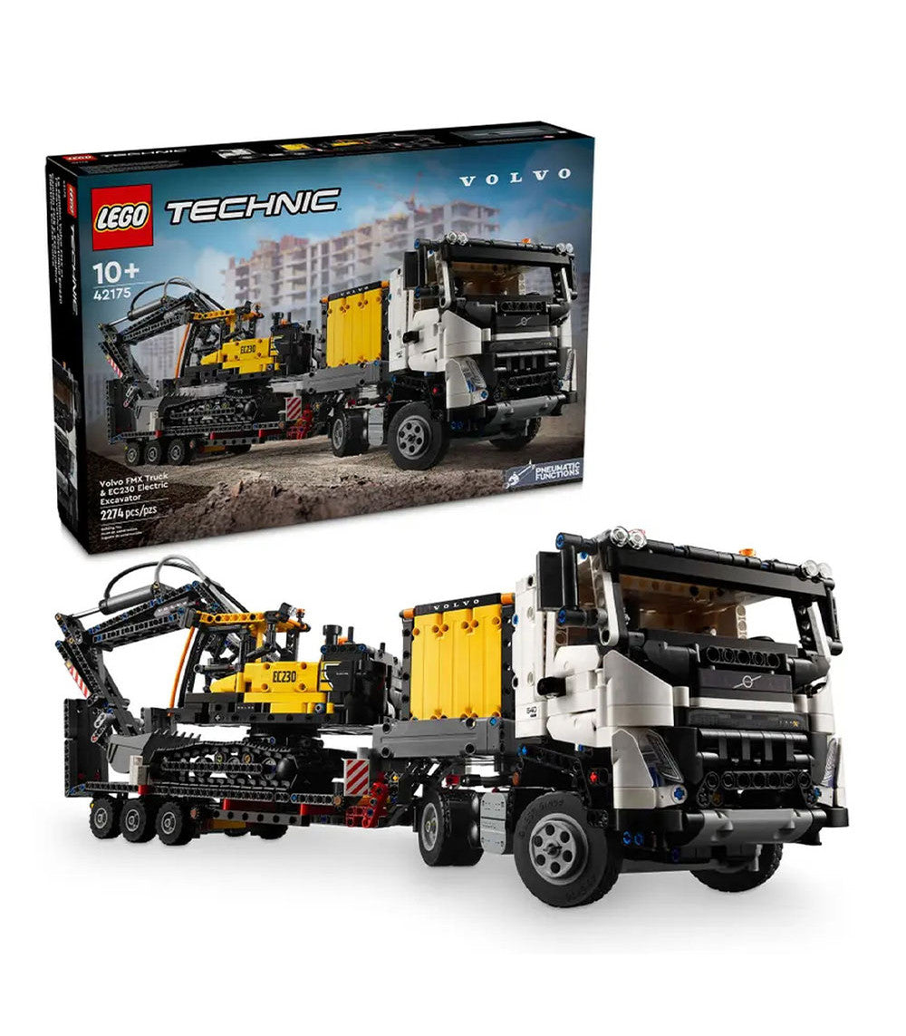 Lego Technic Volvo FMX Truck & EC230 Electric Excavator
