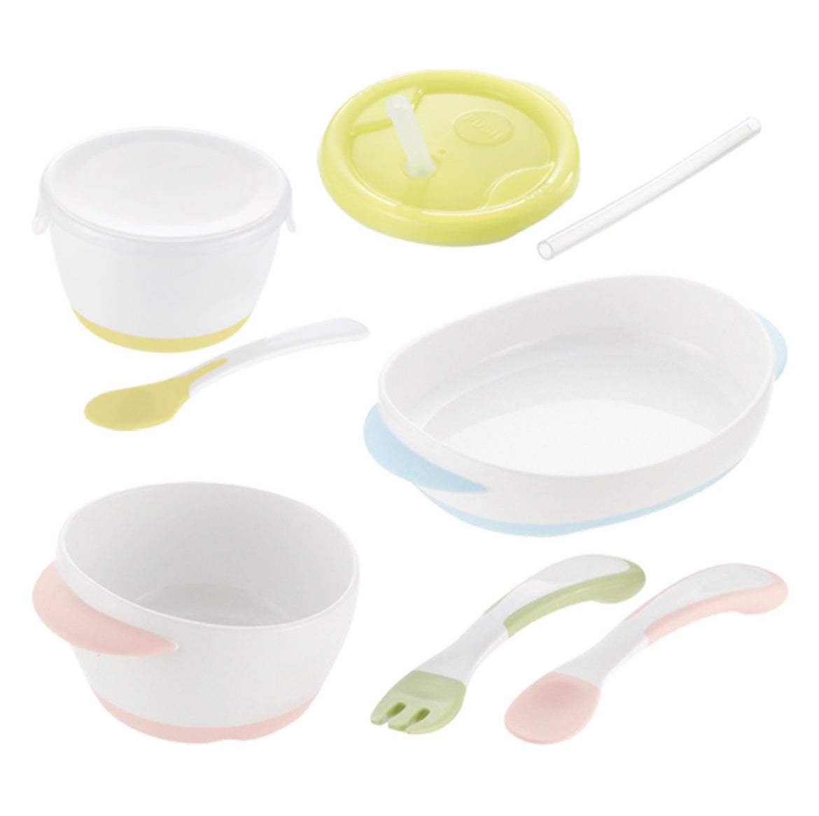 Richell Basic Feeding Set