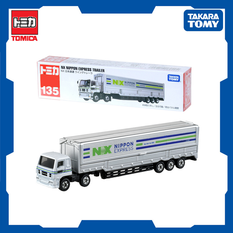 Tomica No. 135-4 Nippon Express Wing Trailer