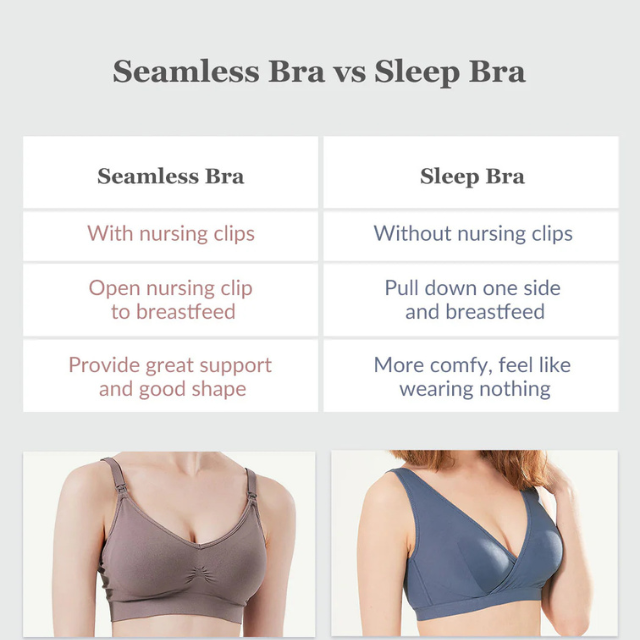 Mamaway Ultra Breezy Crossover Nursing Sleep Bra