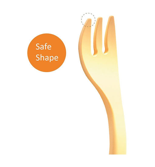 Mother's corn New Self Training Spoon & Fork Set