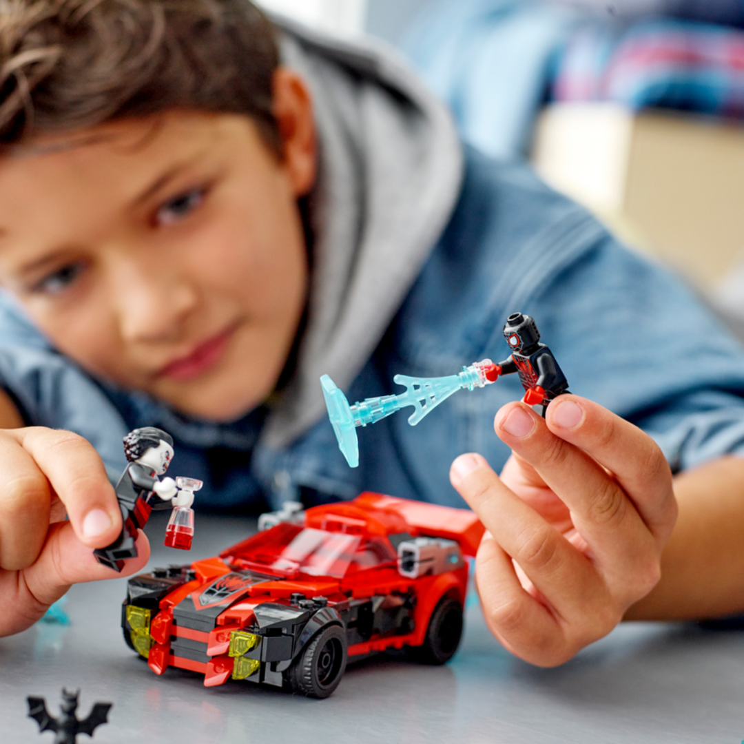 Lego Super Heroes Miles Morales VS. Morbius